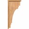 Ekena Millwork Pescadero Smooth Corbel w/Backplate, Western Red Cedar, 5 1/2"W x 14"D x 30"H COR06X14X30PEC01SWR - alternate 4